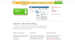 Desktop Screenshot of gpg4win.de
